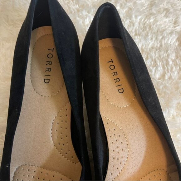 Black kitten heels - Torrid - size 9W - Picture 7 of 8